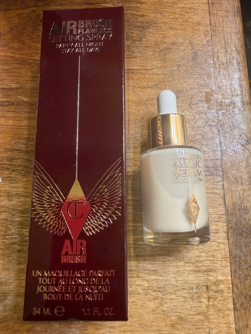 Charlotte Tilbury Flawless Airbrush Spray & Magic Serum Bundle
